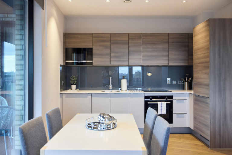 Private kitchen 4, The Battersea Balcony Flat, London