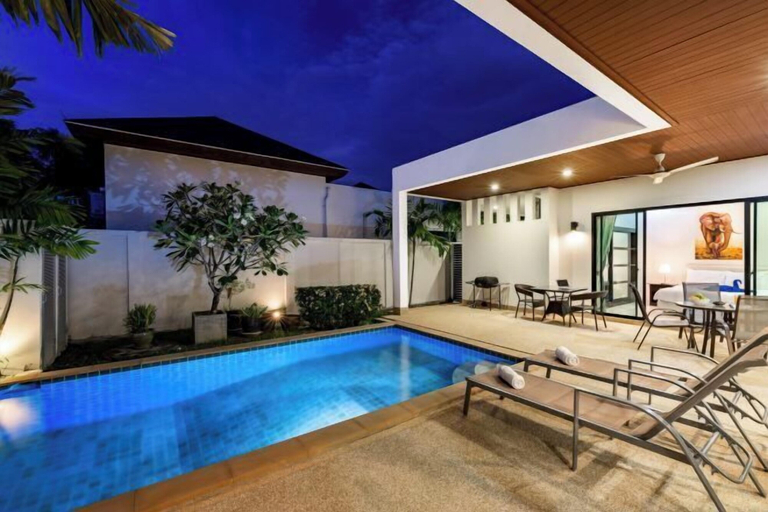 Outdoor pool 4, Big Buddha View Boutique Pool Villa Three Bedrooms Villa, Pulau Phuket