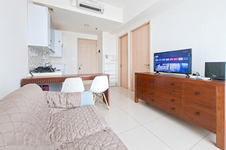 Interior 2, Simple Look 1Br Apartment At Tree Park City Bsd, Tangerang