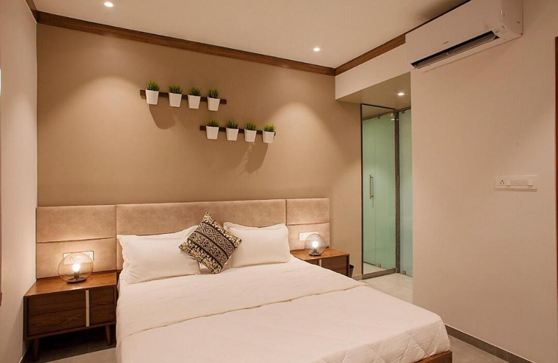 Bedroom 2, New Heaven Gold - Villa In Surat - Luxury Villa, Surat