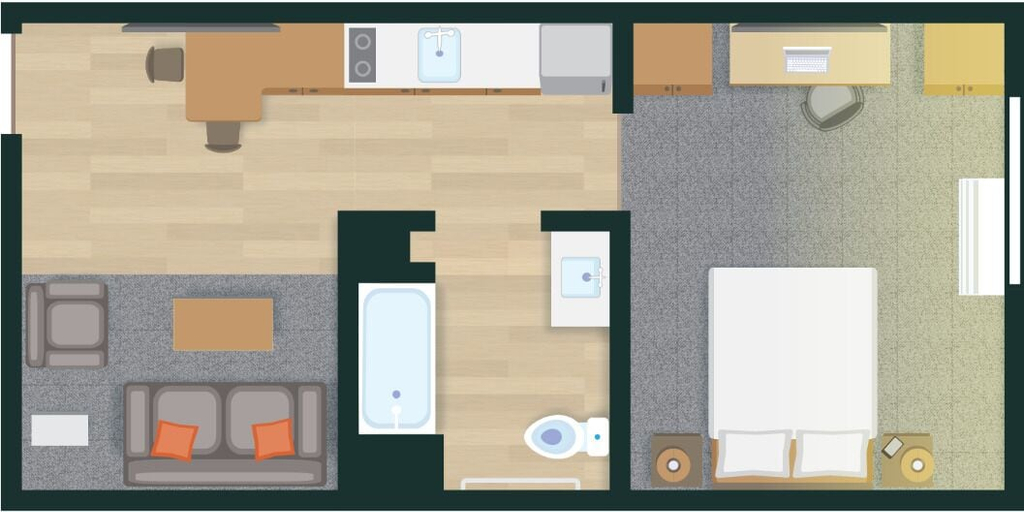 Floor plan, HomeAwhile, Cumberland