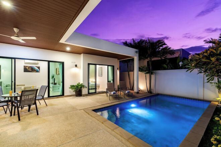 Outdoor pool 5, Big Buddha View Boutique Pool Villa Three Bedrooms Villa, Pulau Phuket