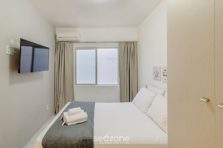 Room 2, Apt With A/C 350m From the Beach in BC Esf0203, Balneário Arroio do Silva