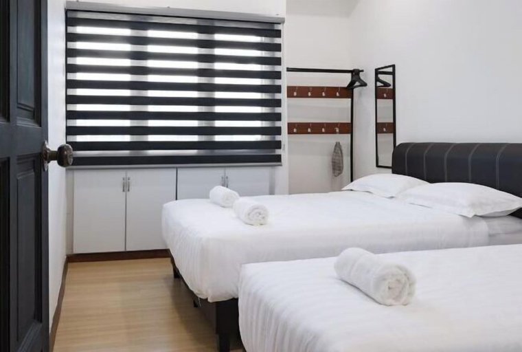 Room 5, IpohComfortHomestay, 4-10pax 10mins to attraction, Kinta