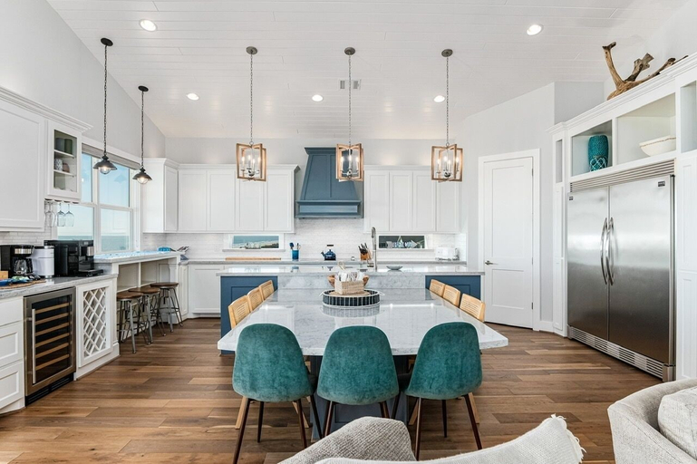 Private kitchen 4, Deja Blue 5 Bedroom Home by RedAwning, Galveston