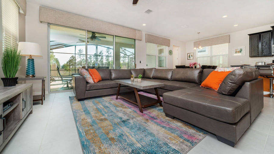 Living area 5, Solara Resort 4 Bedroom Home with Private Pool 4 Home, Osceola