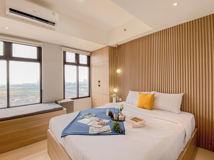 Interior 2, Nice And Comfortable Studio Room Apartment At Pollux Chadstone, Cikarang