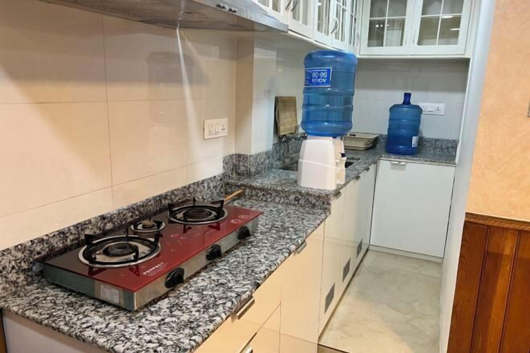 Private kitchen, Thamel Holiday Apartments, Bagmati
