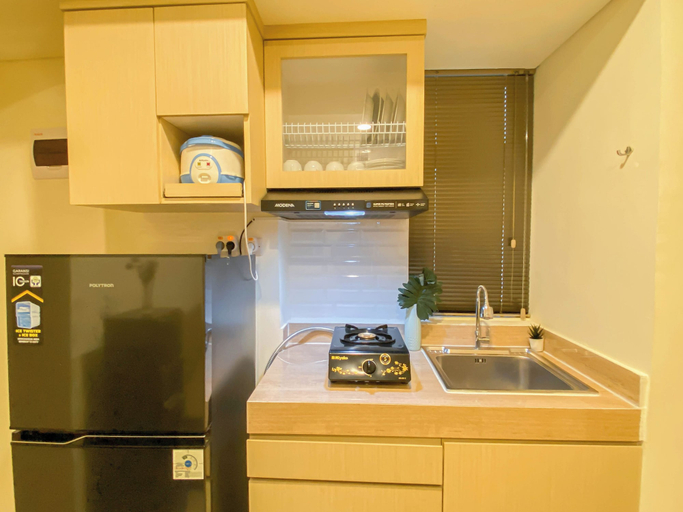 Interior 2, Warm Neutral 2Br At Meikarta Apartment, Cikarang