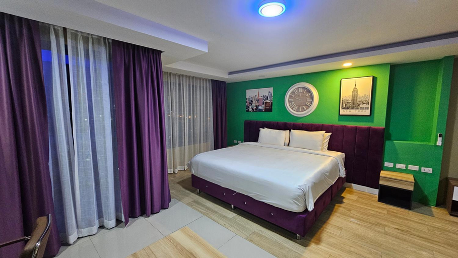 Bedroom 3, BlueTel Re'sidencE Bangkok IMPACT- 1 Time Drop-Off Service to IMPACT OR MRT (MT02), Pak Kret
