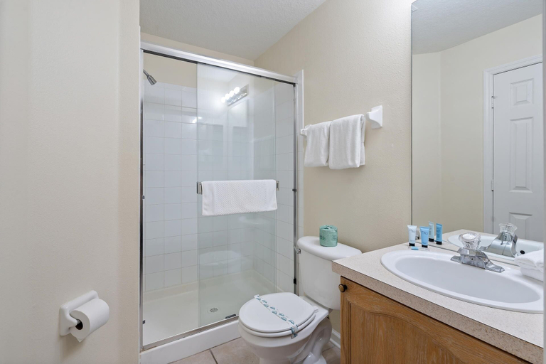 Bathroom 3, Windsor Palms Resort 4 Bedroom Pool Home + Game Room 4 Home, Osceola