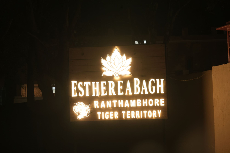 Front of property - evening/night, Estherea Bagh RanthambhoreTigerTerritory, Sawai Madhopur