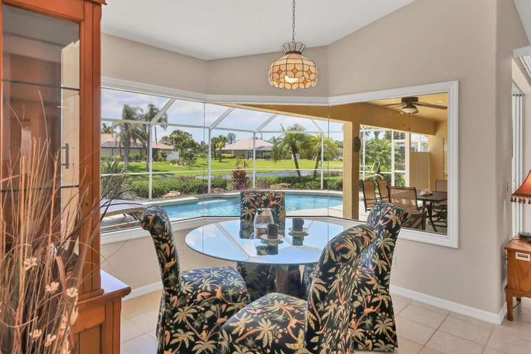 Dining 2, Rotonda West Private Pool Vacation Home On Canal 3 Bedroom Home, Charlotte