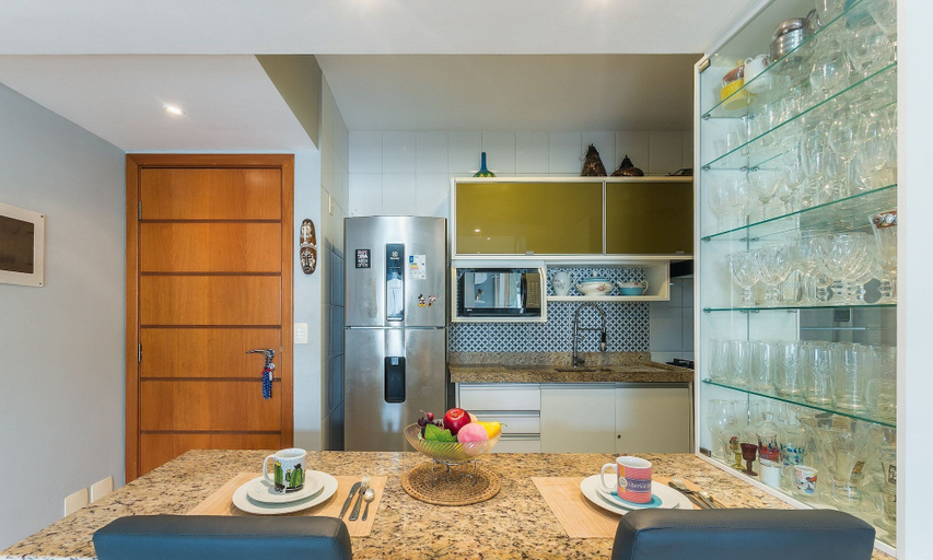 Private kitchen 3, Studio w/ Partial Sea View Soc0316, Salvador