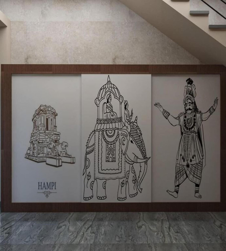 Interior, BLUE BELL Residency, Bangalore