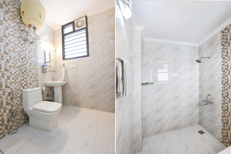 Bathroom, FabHotel Golf Luxury, Gurgaon