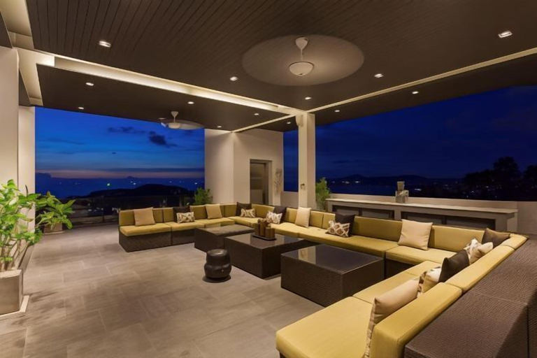 Lobby lounge, Villa Zavier, Phuket Island