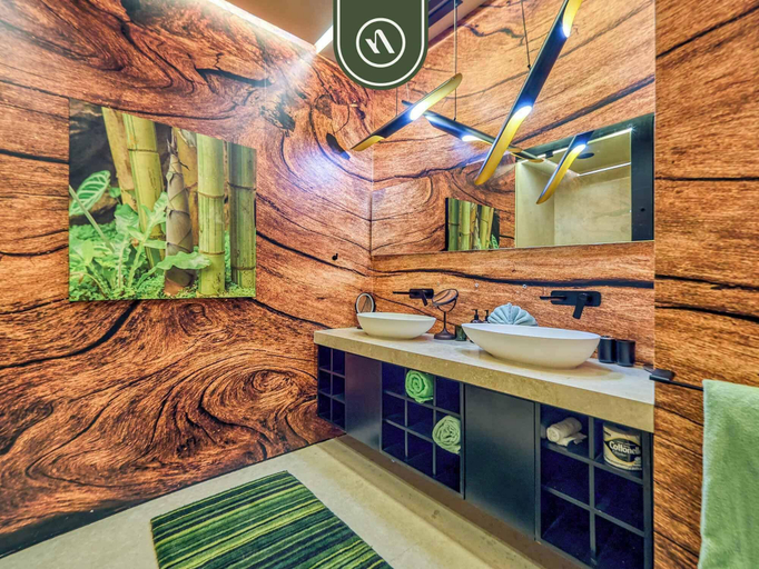 Bathroom 3, Two Story 2 BR Penthouse - Pool - Ocean View, Puerto Vallarta