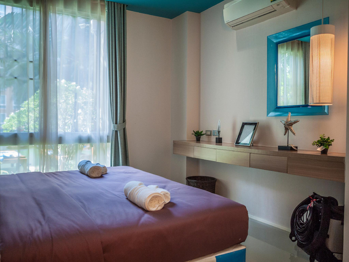 Bedroom, Jomtien Beach Apartments, Pattaya