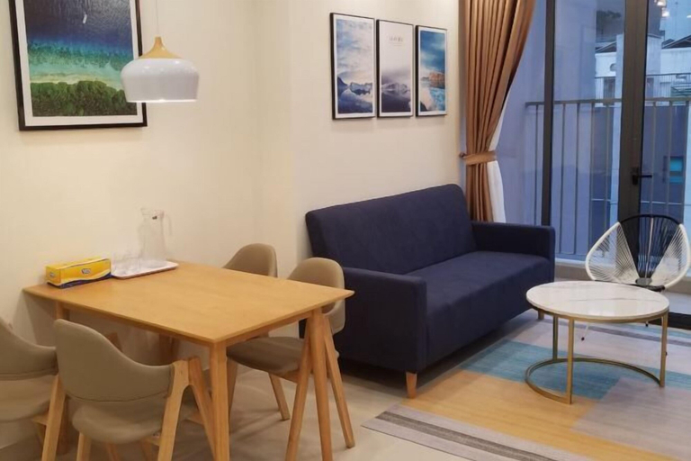 Living area, FLC green 18 Pham Hung - 2Br - 800m to Landmark 72, Từ Liêm