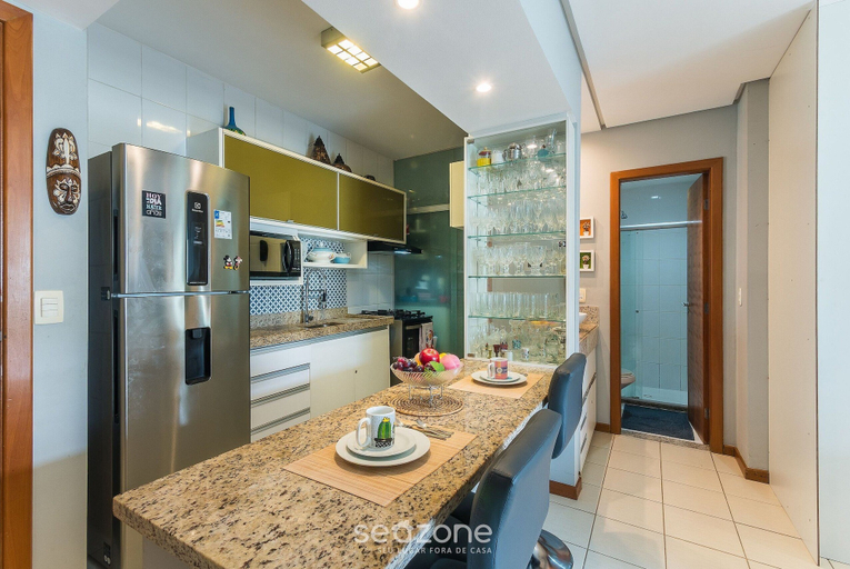 Private kitchen 4, Studio w/ Partial Sea View Soc0316, Salvador