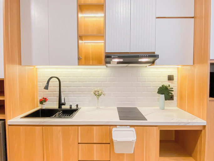 Private kitchen 4, Best Choice 1Br With Extra Room Apartment Thamrin Residence, Jakarta Pusat