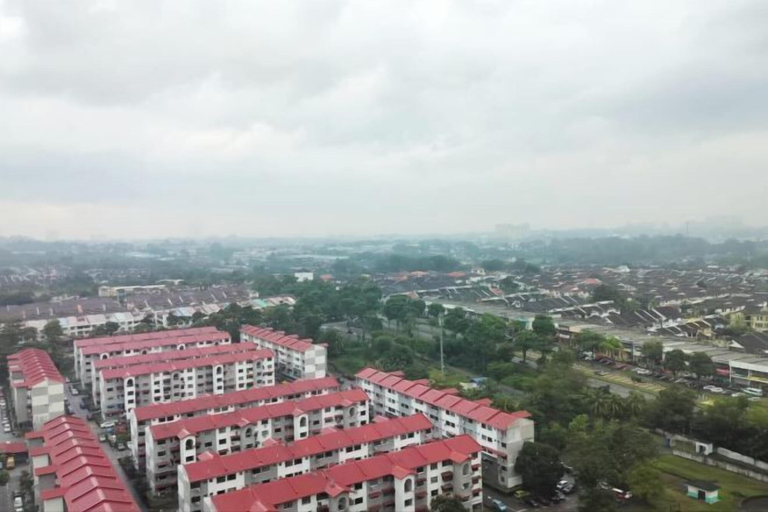 Aerial view 4, Paradigm Residences 1 BR, above Paradigm Mall ,up to 5 Person, Johor Bahru
