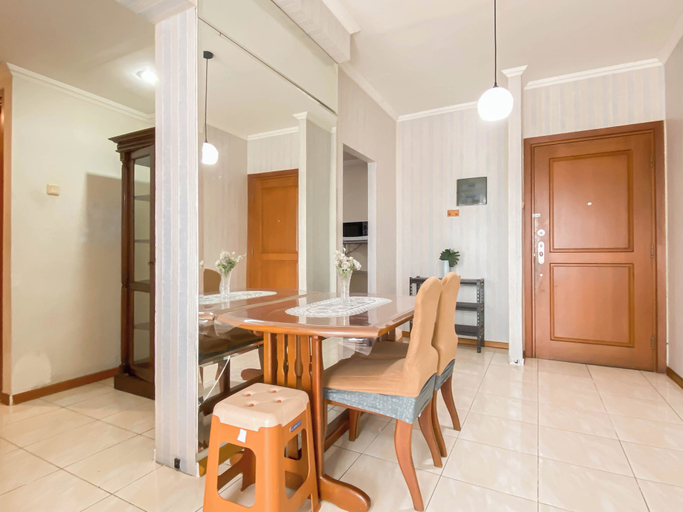 Living area 3, Compact And Functional 3Br Apartment Grand Palace Kemayoran, Jakarta Pusat