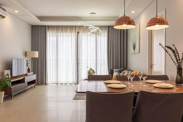 Restaurant 2, Diamond Island Highfloor RiverView 8min to D1, District 2