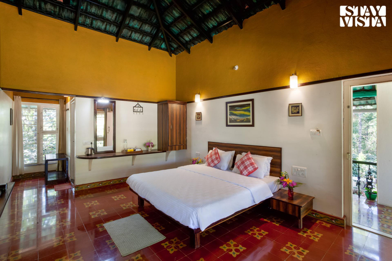 Bedroom 2, StayVista at Green Pastures, Kodagu