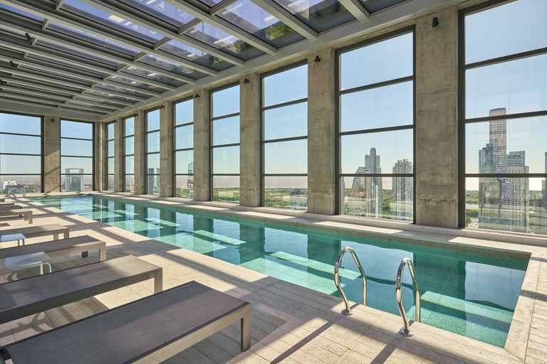 Rooftop pool