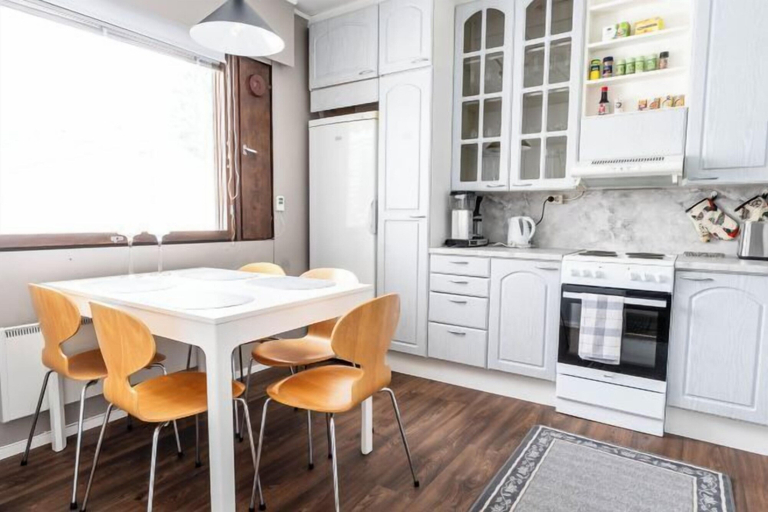 Restaurant, Cozy Koivutie Apartment, Lapland