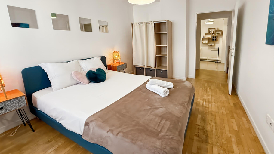 Bedroom 2, Modern Apartment Near Disneyland Paris , Seine-et-Marne