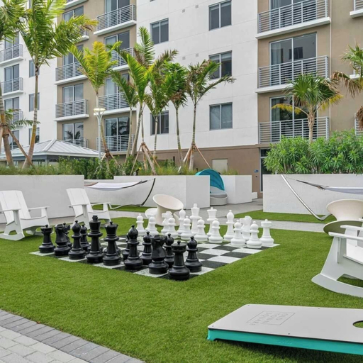 Game room, Landing Apartments - Pompano Beach, Broward