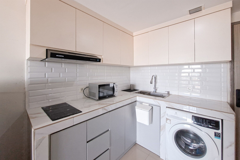 Private kitchen 5, Trendy 1Br Apartment At Anwa Residence, Tangerang Selatan