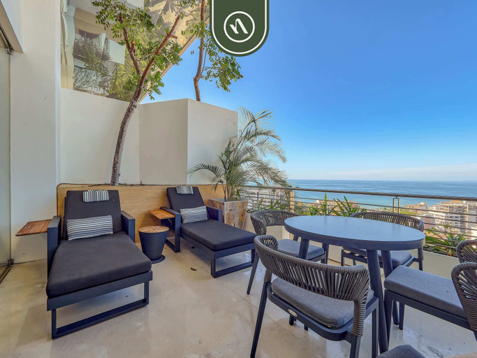 Outdoor dining 4, Two Story 2 BR Penthouse - Pool - Ocean View, Puerto Vallarta