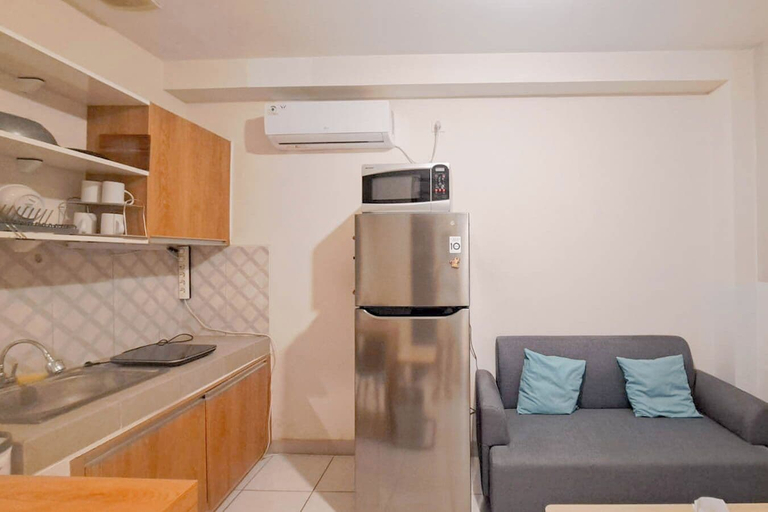 Private kitchen 3, Homey And Restful 2Br At Mekarwangi Square Cibaduyut Apartment, Bandung