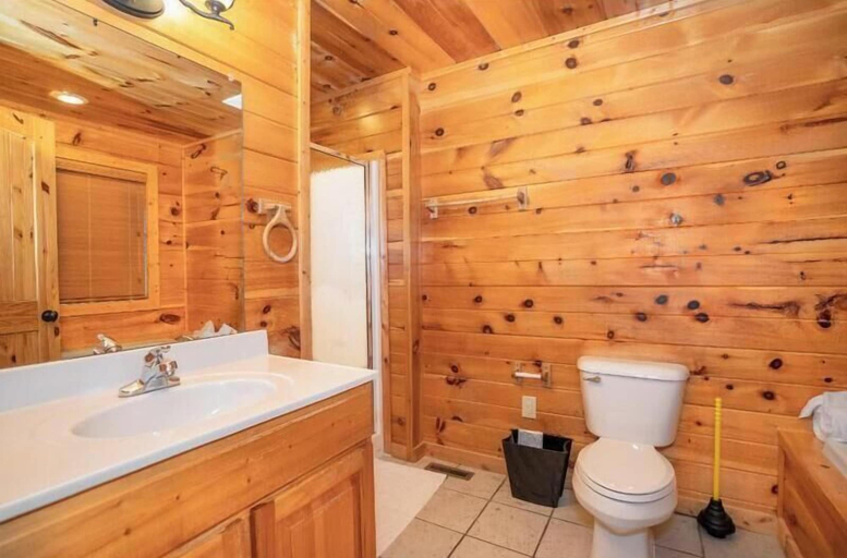 Bathroom 3, Bearly Chocolate, Sevier