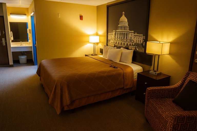 Room 4, Coratel Inn and Suites by Jasper Wichita North, Sedgwick