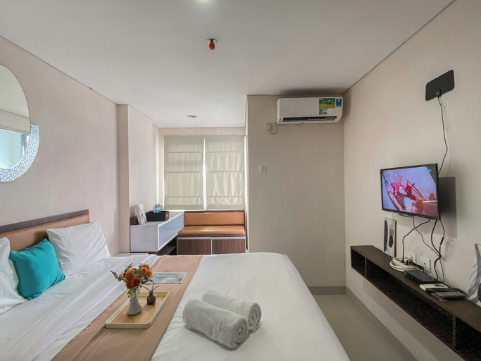 Interior, Cozy And Comfort Living Studio At Enviro Apartment, Cikarang