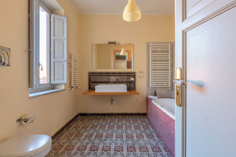 Bathroom 2, Carlo Apartment with Terrace by Wonderful Italy, Palermo