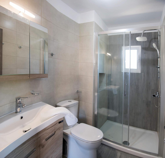 Bathroom 2, Boursinos cozy apartments, Ionian Islands