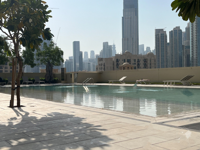 Sport & Beauty 3, Luxury Burj Royale Apt balcony & Breathtaking View, Dubai