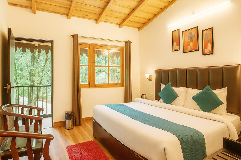 Bedroom 2, Cedar Woods - A Boutique Resort, Nainital