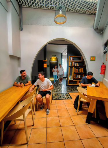 Library, Viajero San José Hostel, San José