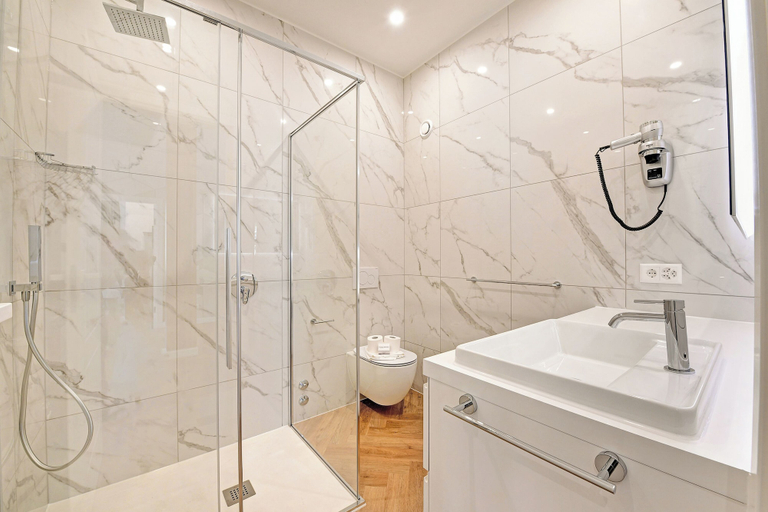 Bathroom 3, Novos Centro Apartments, Lugano