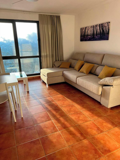Living area, Apartamento en edificio Monteoiz, Granada