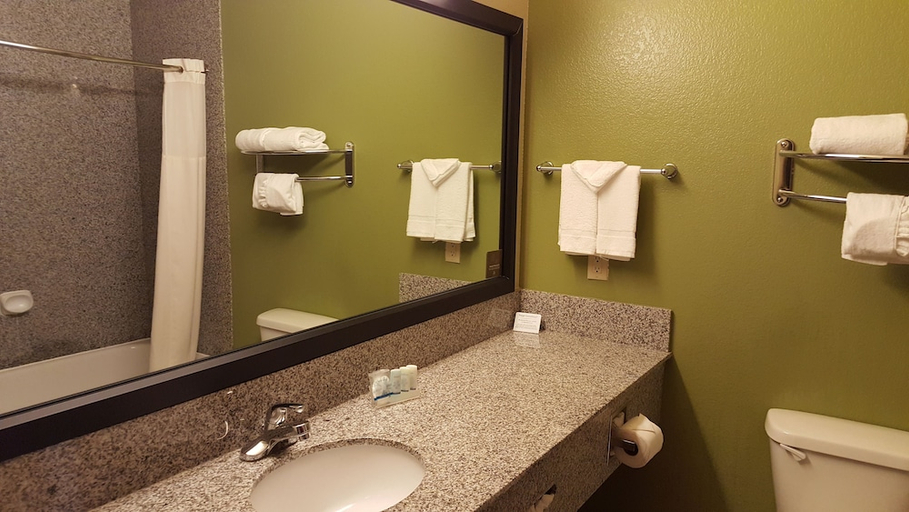 Bathroom 4, Sleep Inn & Suites Shamrock, Wheeler