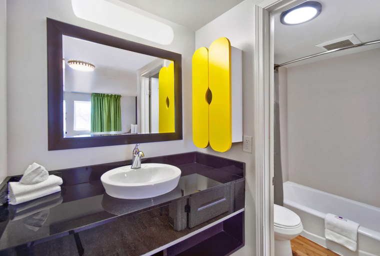 Bathroom 3, Motel6 Victorville, CA - Apple Valley, San Bernardino