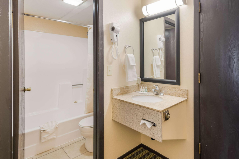 Bathroom 4, Quality Inn Clovis, Curry